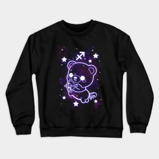 Sagittarius kawaii zodiac sign Crewneck Sweatshirt